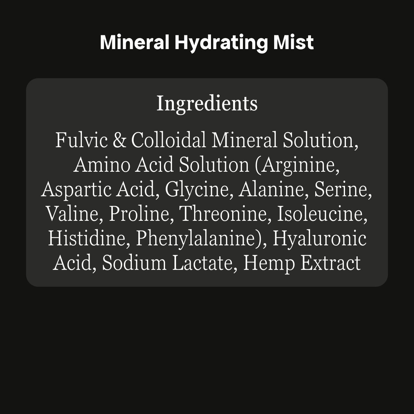 Hydrating Kit - MOX Skincare